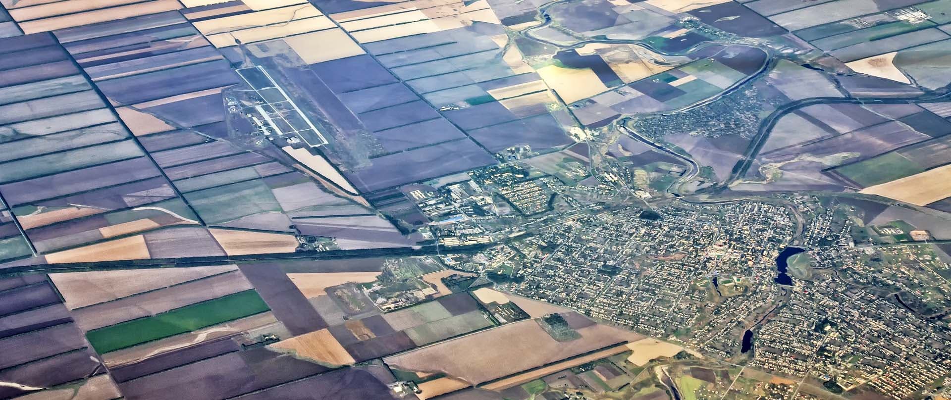 Flexible data processing for land usage