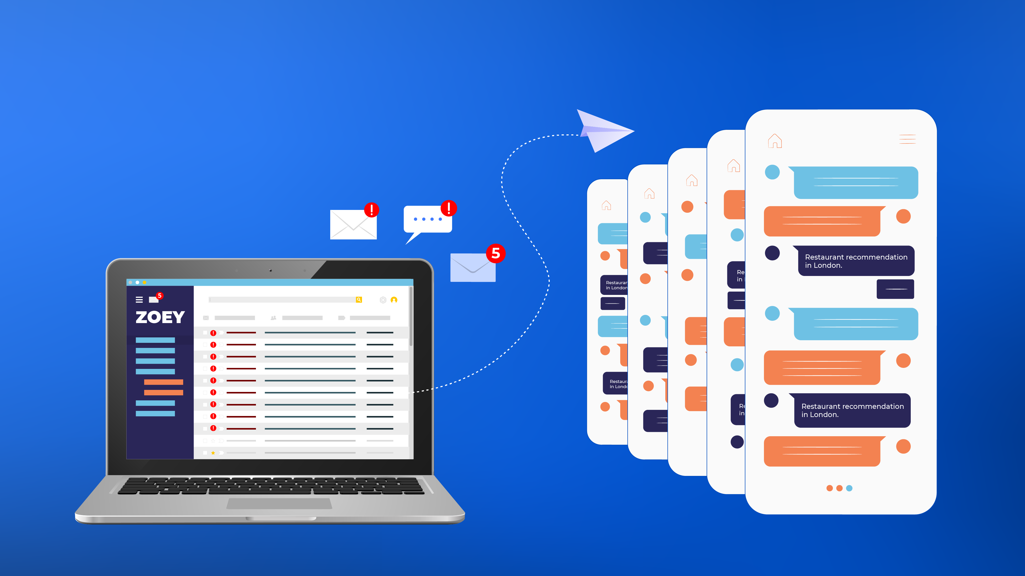 Individualized 24/7 customer service via virtual assistant inspires