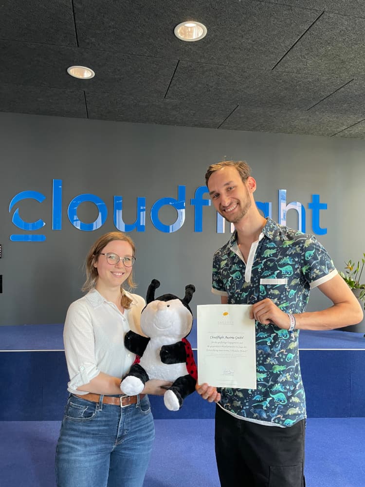 Cloudflight entwickelt für die St. Anna Kinderkrebsforschung ein neues Spendenformat